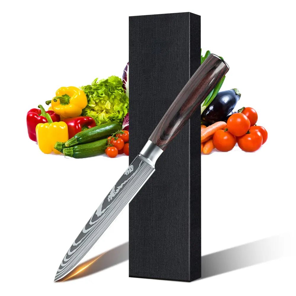 Premium Japanese Chef Knife Set - 10PCS - InspiredGrabs.com