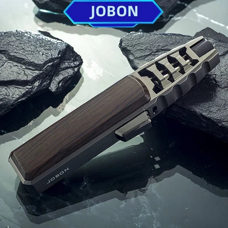 Premium Jobon Refillable Torch Lighter – Blue Flame Butane - InspiredGrabs.com