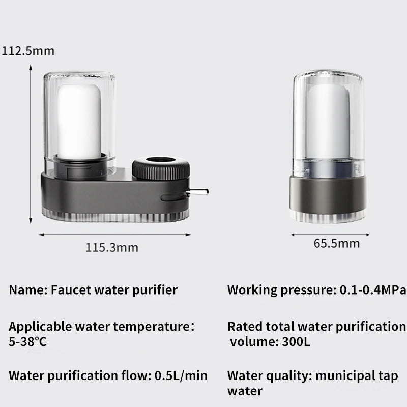 Premium Kitchen Faucet Water Filter System - InspiredGrabs.com