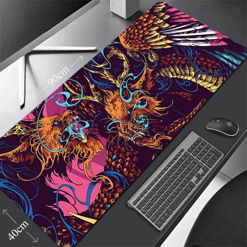 Premium XXL Fish Gaming Mouse Pad - InspiredGrabs.com