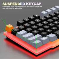 Thumbnail for RAIKU T26 Luminous Gaming Keyboard & Mouse Set – Three - Tone Backlight - InspiredGrabs.com