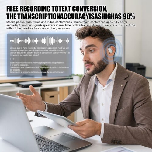 Real - Time Smart Translator Earbuds - 144 Languages - InspiredGrabs.com
