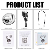 Thumbnail for Real - Time Smart Translator Earbuds - 144 Languages - InspiredGrabs.com