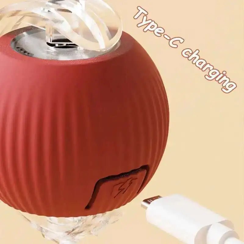 Rechargeable Interactive Rolling Pet Ball – 2 Modes - InspiredGrabs.com