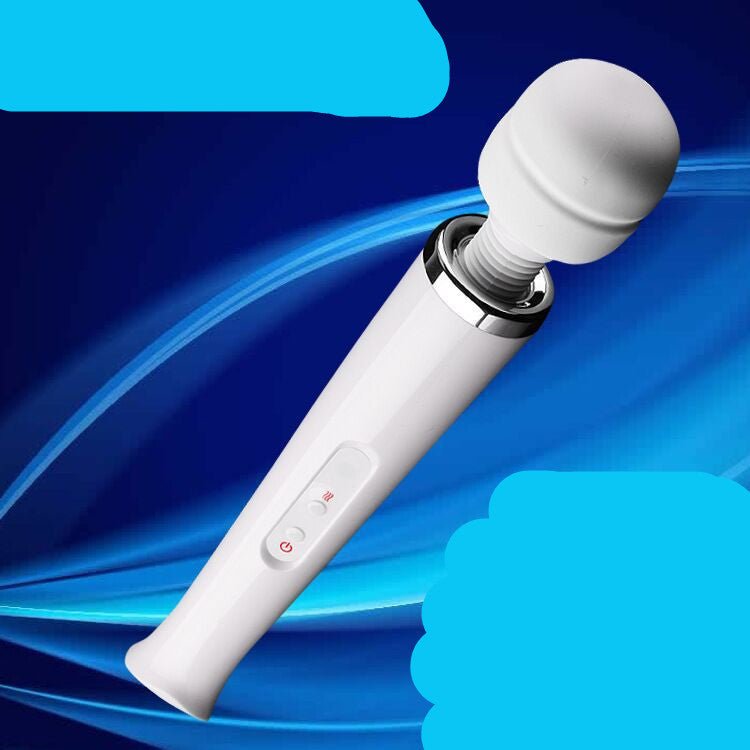 Rechargeable Large AV Wand: Powerful Vibrating Device for Adult Female Pleasure and Massage - InspiredGrabs.com