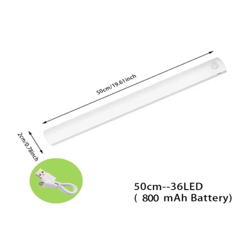 Rechargeable Motion Sensor LED Bar Light - InspiredGrabs.com