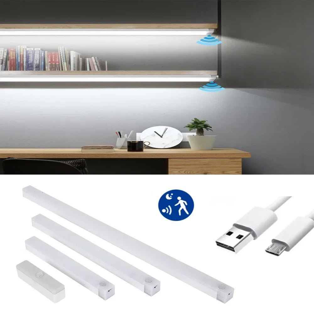 Rechargeable Motion Sensor LED Bar Light - InspiredGrabs.com