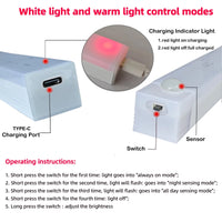 Thumbnail for Rechargeable Motion Sensor LED Cabinet Light - InspiredGrabs.com