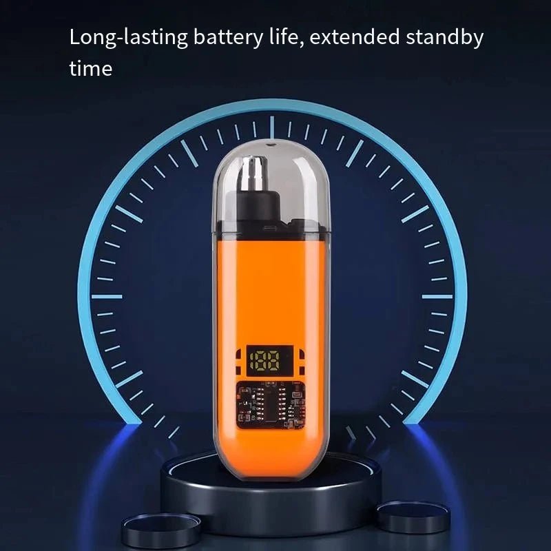 Rechargeable Nose & Ear Hair Trimmer for Men - InspiredGrabs.com