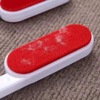 Thumbnail for Reusable Double-Sided Lint & Pet Hair Brush – Red - InspiredGrabs.com
