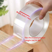 Thumbnail for Reusable Double-Sided Nano Tape – 8 Sizes - InspiredGrabs.com