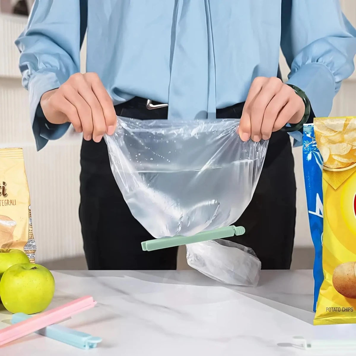 Reusable Food Bag Sealing Clips – 5 or 30 Pack - InspiredGrabs.com