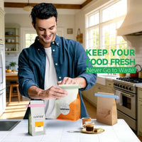 Thumbnail for Reusable Food Bag Sealing Clips – 5 or 30 Pack - InspiredGrabs.com