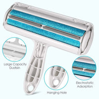 Thumbnail for Reusable Self-Cleaning Pet Hair Remover Roller - InspiredGrabs.com