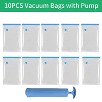 Thumbnail for Reusable Vacuum Storage Bags – 5 Sizes - InspiredGrabs.com