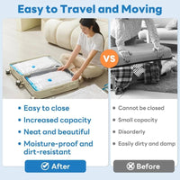 Thumbnail for Reusable Vacuum Storage Bags – 5 Sizes - InspiredGrabs.com
