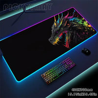 Thumbnail for RGB Luminous Gaming Mousepad - XXL Design - InspiredGrabs.com