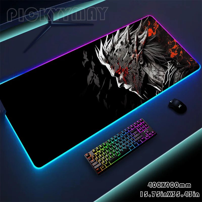 RGB Luminous Gaming Mousepad - XXL Design - InspiredGrabs.com