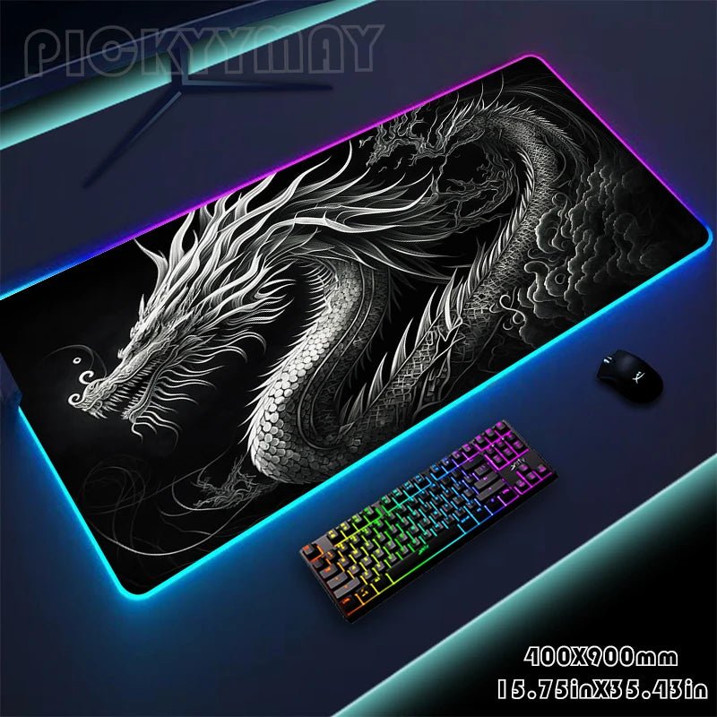 RGB Luminous Gaming Mousepad - XXL Design - InspiredGrabs.com