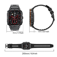 Thumbnail for Rugged Multi - Sport Smartwatch – Ultimate Fitness Companion - InspiredGrabs.com