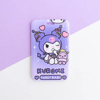 Thumbnail for Sanrio anime card holder Hello kitty kuromi Pochacco cartoon protective cover student bus card ID cute lanyard card holder gift - InspiredGrabs.com