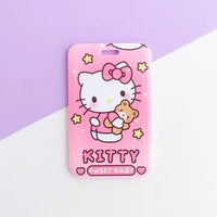 Thumbnail for Sanrio anime card holder Hello kitty kuromi Pochacco cartoon protective cover student bus card ID cute lanyard card holder gift - InspiredGrabs.com