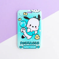 Thumbnail for Sanrio anime card holder Hello kitty kuromi Pochacco cartoon protective cover student bus card ID cute lanyard card holder gift - InspiredGrabs.com