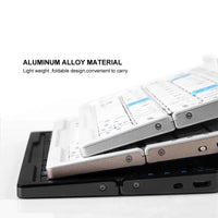 Thumbnail for Seenda Foldable Wireless Bluetooth Keyboard with Touchpad - InspiredGrabs.com