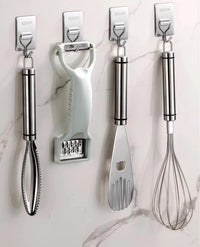 Thumbnail for Self-Adhesive 304 Stainless Steel Towel Hooks – 1, 5 or 10 Pack - InspiredGrabs.com