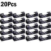 Thumbnail for Self-Adhesive Cable Organizer Clips – 5 to 60 Pack - InspiredGrabs.com