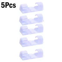 Thumbnail for Self-Adhesive Cable Organizer Clips – 5 to 60 Pack - InspiredGrabs.com