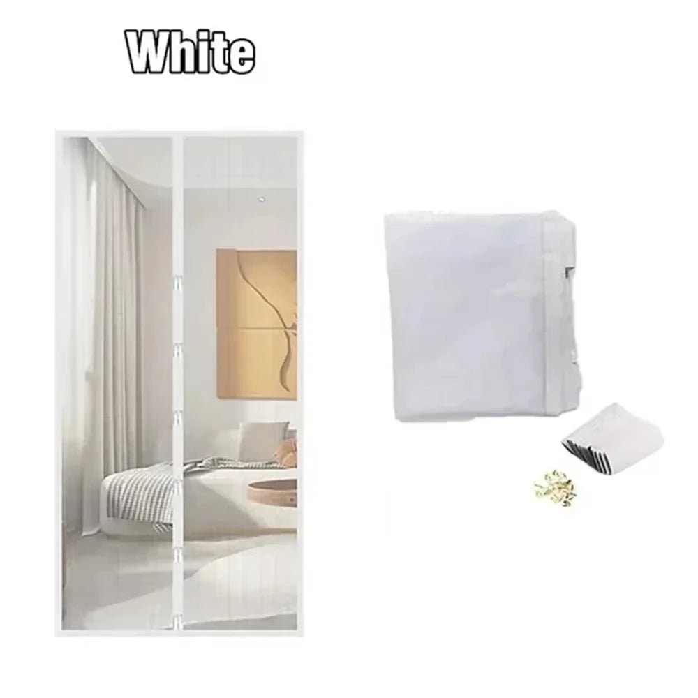 Self-Closing Magnetic Mesh Door Screen – 2 Sizes - InspiredGrabs.com