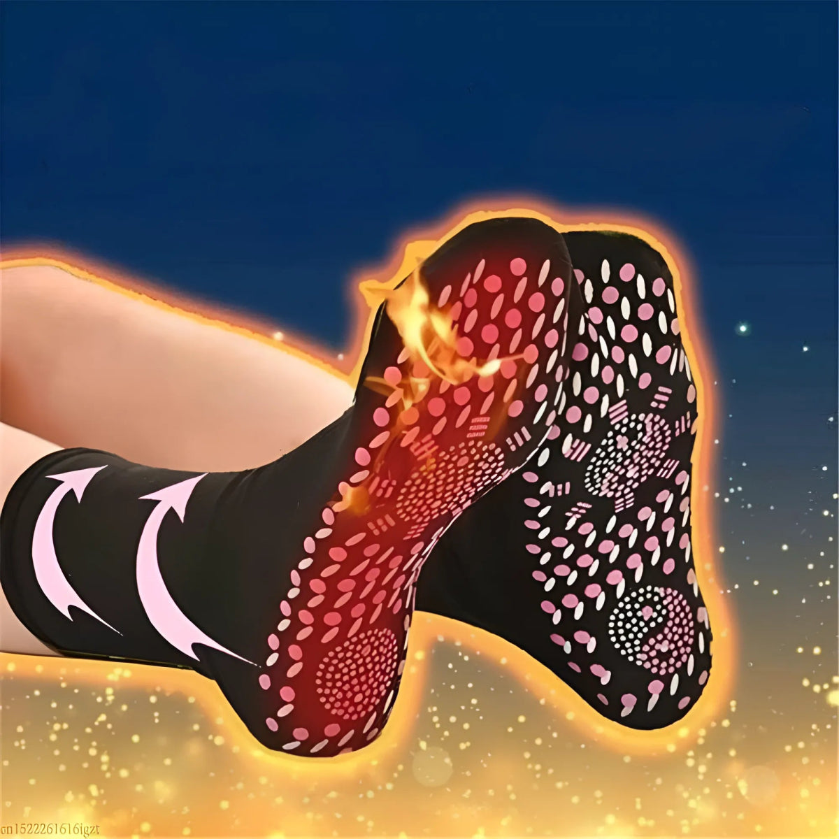 Self - Heating Magnetic Therapy Socks – Unisex Winter Warmth - InspiredGrabs.com