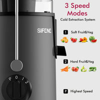 Thumbnail for SiFENE Easy - Clean Juicer - 800W, BPA - Free - InspiredGrabs.com