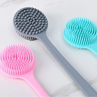 Thumbnail for Silicone Back Scrubber with Long Handle – Shower Bath Brush - InspiredGrabs.com