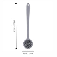 Thumbnail for Silicone Back Scrubber with Long Handle – Shower Bath Brush - InspiredGrabs.com