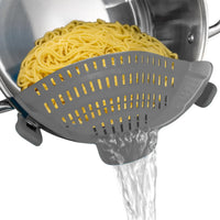 Thumbnail for Silicone Clip-On Pot Strainer – Red - InspiredGrabs.com