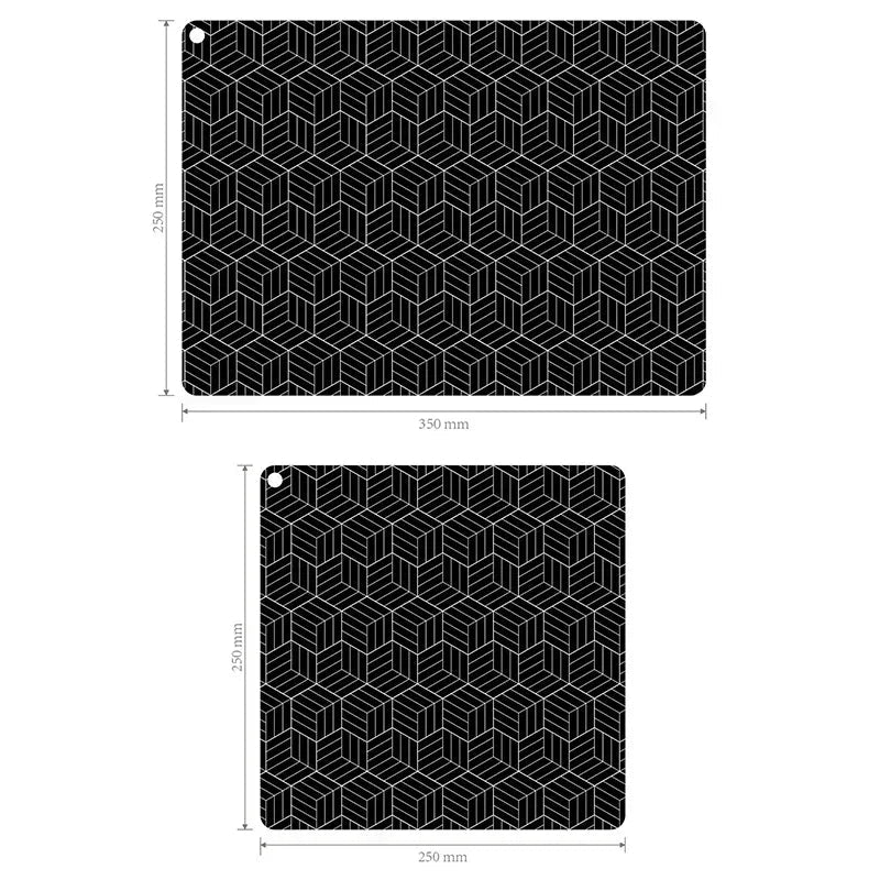 Silicone Induction Cooktop Protector Mat – 3 Patterns - InspiredGrabs.com
