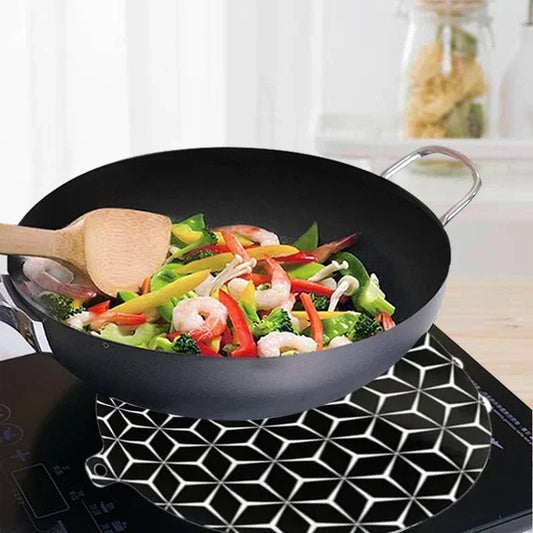 Silicone Induction Cooktop Protector Mat – 3 Patterns - InspiredGrabs.com