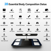 Thumbnail for Smart Digital Body Composition Scale with Bioimpedance Analysis - InspiredGrabs.com
