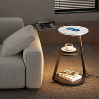 Thumbnail for Smart Nightstand with Wireless Charger & Lamp - InspiredGrabs.com