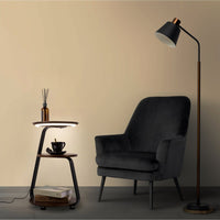 Thumbnail for Smart Nightstand with Wireless Charger & Lamp - InspiredGrabs.com