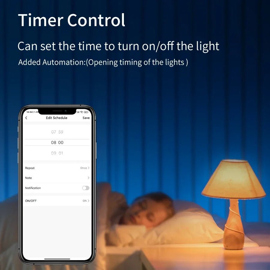 Smart WiFi LED Bulb with Voice Control - E27 - InspiredGrabs.com