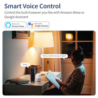 Thumbnail for Smart WiFi LED Bulb with Voice Control - E27 - InspiredGrabs.com