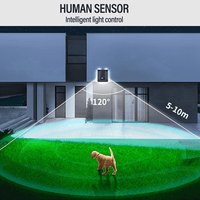 Thumbnail for Solar Motion Sensor Outdoor Wall Light - Waterproof - InspiredGrabs.com