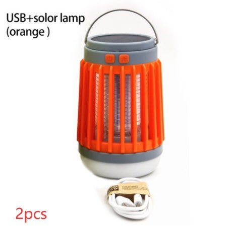 Solar-powered Insect Trap Lamp - InspiredGrabs.com