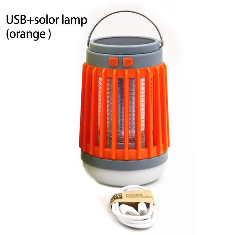 Solar-powered Insect Trap Lamp - InspiredGrabs.com