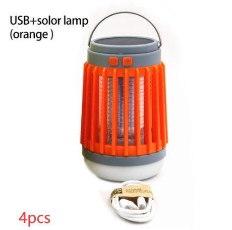 Solar-powered Insect Trap Lamp - InspiredGrabs.com