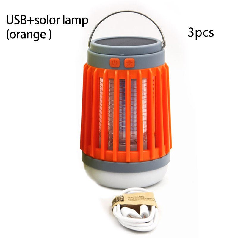 Solar-powered Insect Trap Lamp - InspiredGrabs.com