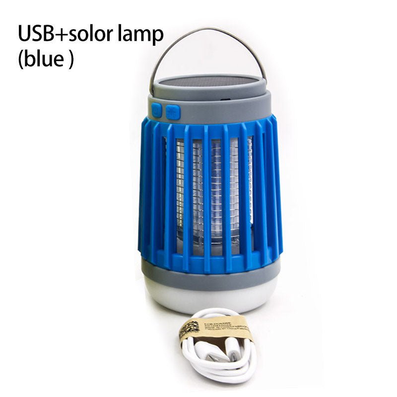 Solar-powered Insect Trap Lamp - InspiredGrabs.com